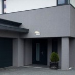 Sieninis lauko šviestuvas Batida LED 9W 2700, 4000, 6500K CCT keičiama balta spalva (balta)