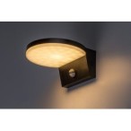 Sieninis lauko šviestuvas Batida LED 9W 2700, 4000, 6500K CCT keičiama balta spalva (juoda)