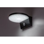 Sieninis lauko šviestuvas Batida LED 9W 2700, 4000, 6500K CCT keičiama balta spalva (juoda)