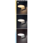 Sieninis lauko šviestuvas Batida LED 9W 2700, 4000, 6500K CCT keičiama balta spalva (juoda)