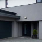 Sieninis lauko šviestuvas Batida LED 9W 2700, 4000, 6500K CCT keičiama balta spalva (juoda)