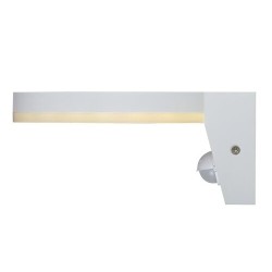 Sieninis lauko šviestuvas Batida LED 9W 2700, 4000, 6500K CCT keičiama balta spalva (balta)