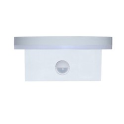 Sieninis lauko šviestuvas Batida LED 9W 2700, 4000, 6500K CCT keičiama balta spalva (balta)