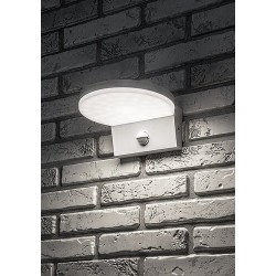 Sieninis lauko šviestuvas Batida LED 9W 2700, 4000, 6500K CCT keičiama balta spalva (balta)
