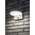 Sieninis lauko šviestuvas Batida LED 9W 2700, 4000, 6500K CCT keičiama balta spalva (balta)