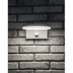 Sieninis lauko šviestuvas Batida LED 9W 2700, 4000, 6500K CCT keičiama balta spalva (balta)