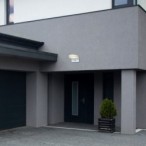 Sieninis lauko šviestuvas Batida LED 9W 2700, 4000, 6500K CCT keičiama balta spalva (balta)