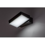Sieninis lauko šviestuvas Laxa LED 14W 2700, 4000, 6500K CCT keičiama balta spalva (juoda)
