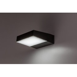 Sieninis lauko šviestuvas Laxa LED 14W 2700, 4000, 6500K CCT keičiama balta spalva (juoda)