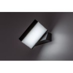 Sieninis lauko šviestuvas Laxa LED 14W 2700, 4000, 6500K CCT keičiama balta spalva (juoda)