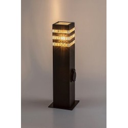 Pastatomas lauko šviestuvas Ankara E27 1x MAX 12W (juoda)