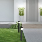 Pastatomas lauko šviestuvas Wengen LED 12W 3000K Šilta balta (juoda)