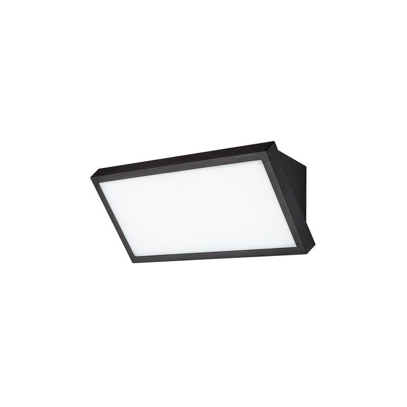Sieninis lauko šviestuvas Rapla2 LED 18W 2700, 4000, 6500K CCT keičiama balta spalva (juoda)