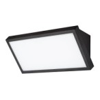 Sieninis lauko šviestuvas Rapla2 LED 18W 2700, 4000, 6500K CCT keičiama balta spalva (juoda)