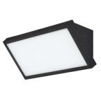 Sieninis lauko šviestuvas Rapla2 LED 18W 2700, 4000, 6500K CCT keičiama balta spalva (juoda)
