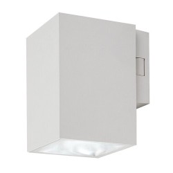Sieninis lauko šviestuvas Urfa LED 9W 2700, 4000, 6500K CCT keičiama balta spalva (balta)