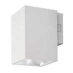 Sieninis lauko šviestuvas Urfa LED 9W 2700, 4000, 6500K CCT keičiama balta spalva (balta)