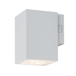 Sieninis lauko šviestuvas Urfa LED 9W 2700, 4000, 6500K CCT keičiama balta spalva (balta)