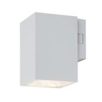 Sieninis lauko šviestuvas Urfa LED 9W 2700, 4000, 6500K CCT keičiama balta spalva (balta)
