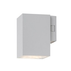 Sieninis lauko šviestuvas Urfa LED 9W 2700, 4000, 6500K CCT keičiama balta spalva (balta)