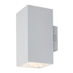 Sieninis lauko šviestuvas Urfa LED 18W 2700, 4000, 6500K CCT keičiama balta spalva (balta)