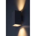 Sieninis lauko šviestuvas Urfa LED 18W 2700, 4000, 6500K CCT keičiama balta spalva (balta)