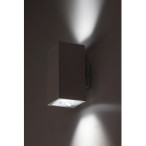 Sieninis lauko šviestuvas Urfa LED 18W 2700, 4000, 6500K CCT keičiama balta spalva (balta)