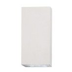 Sieninis lauko šviestuvas Urfa LED 18W 2700, 4000, 6500K CCT keičiama balta spalva (balta)