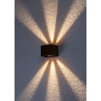 Sieninis lauko šviestuvas Hallstatt LED 10W 3000K Šilta balta (ruda)