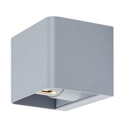Sieninis lauko šviestuvas Hallstatt LED 10W 3000K Šilta balta (balta)
