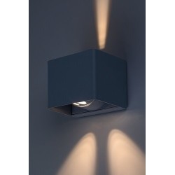 Sieninis lauko šviestuvas Hallstatt LED 10W 3000K Šilta balta (balta)