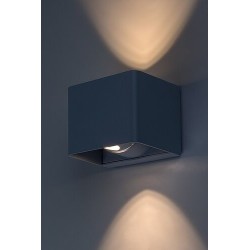Sieninis lauko šviestuvas Hallstatt LED 10W 3000K Šilta balta (balta)