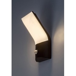 Sieninis lauko šviestuvas Tolna LED 10W 3000K Šilta balta (juoda)