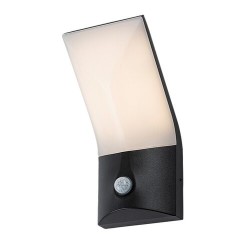 Sieninis lauko šviestuvas Tolna LED 10W 3000K Šilta balta (juoda)