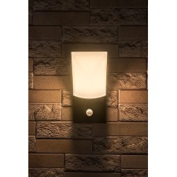 Sieninis lauko šviestuvas Tolna LED 10W 3000K Šilta balta (juoda)