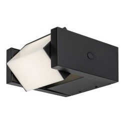 Sieninis lauko šviestuvas Cubbington LED 10W 4000K Neutrali balta (juoda)