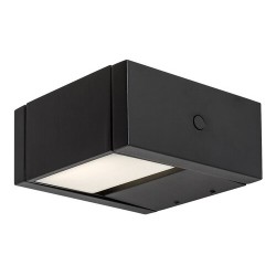 Sieninis lauko šviestuvas Cubbington LED 10W 4000K Neutrali balta (juoda)