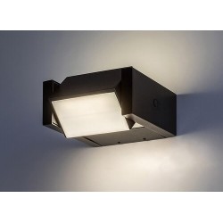 Sieninis lauko šviestuvas Cubbington LED 10W 4000K Neutrali balta (juoda)