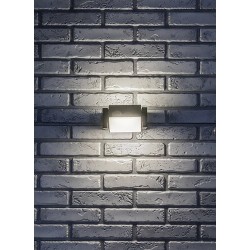 Sieninis lauko šviestuvas Cubbington LED 10W 4000K Neutrali balta (juoda)