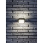 Sieninis lauko šviestuvas Cubbington LED 10W 4000K Neutrali balta (juoda)