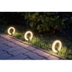 Įsmeigiamas lauko šviestuvas Bokod LED 0.05W 2500-3000K CCT keičiama balta spalva (juoda)