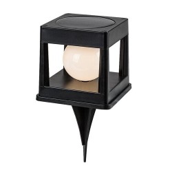 Įsmeigiamas lauko šviestuvas Holne LED 0.3W 2500-3000K CCT keičiama balta spalva (juoda)