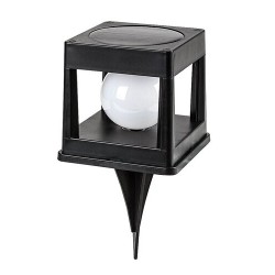 Įsmeigiamas lauko šviestuvas Holne LED 0.3W 2500-3000K CCT keičiama balta spalva (juoda)