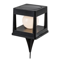 Įsmeigiamas lauko šviestuvas Holne LED 0.3W 2500-3000K CCT keičiama balta spalva (juoda)