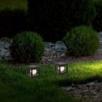 Įsmeigiamas lauko šviestuvas Holne LED 0.3W 2500-3000K CCT keičiama balta spalva (juoda)