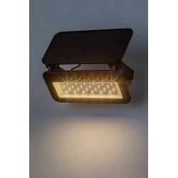 Sieninis lauko šviestuvas Tarcal LED 8W 3000, 4000, 6500K CCT keičiama balta spalva (juoda)