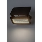 Sieninis lauko šviestuvas Tarcal LED 8W 3000, 4000, 6500K CCT keičiama balta spalva (juoda)