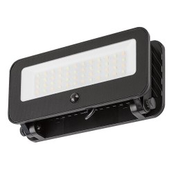 Sieninis lauko šviestuvas Tarcal LED 8W 3000, 4000, 6500K CCT keičiama balta spalva (juoda)