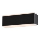 Sieninis lauko šviestuvas Mataro LED 12W 3000K Šilta balta (juoda)
