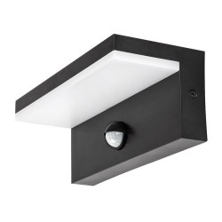 Sieninis lauko šviestuvas Zaragoza LED 9W 2700, 4000, 6500K CCT keičiama balta spalva (juoda)